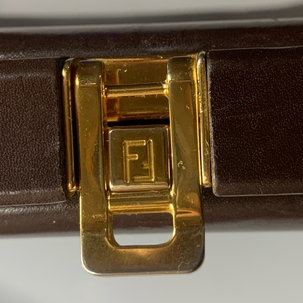 FENDI Vintage Leather Baquette Bag - Picture 8 of 16